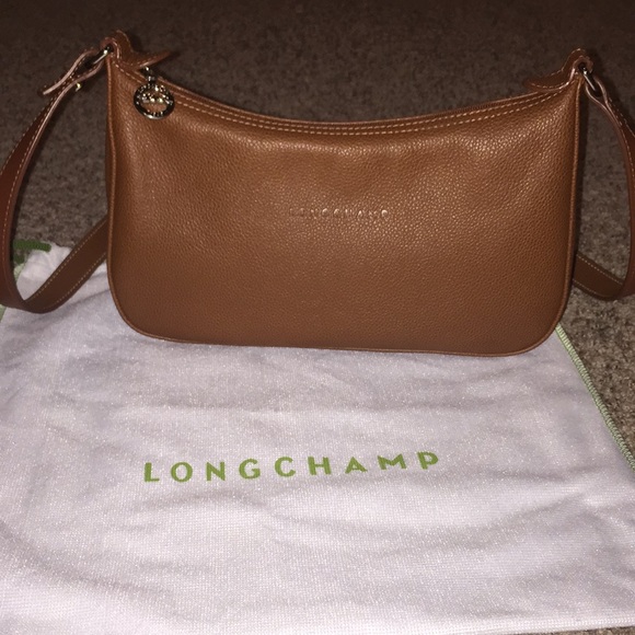 Longchamp Handbags - Authentic longchamp brown crossbody purse